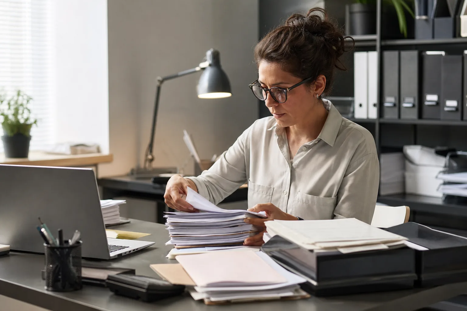 Procurer purchase order with its receipt and invoice matched line by line